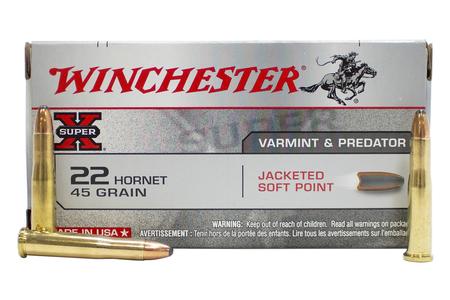 22 HORNET 45 GR JSP SUPER X 50/BOX