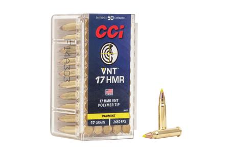 17 HMR 17 GR VNT POLYMER TIPPED 50/BOX