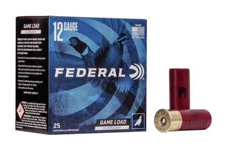 12 GAUGE 1-1/4 OZ LEAD GAME LOAD 25/BOX