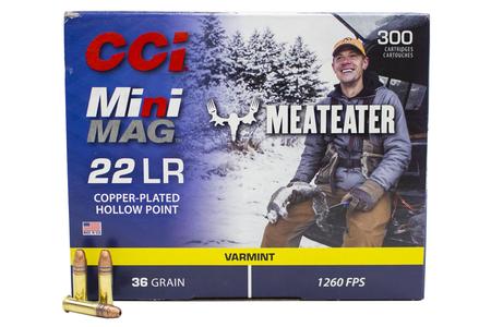 22 LR MINI MAG  36 GR HP MEAT EATER 300/BOX