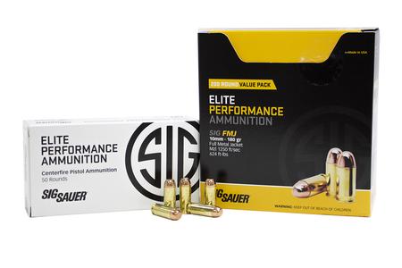 10MM AUTO 180 GR FMJ ELITE PERFORMANCE 200/BOX