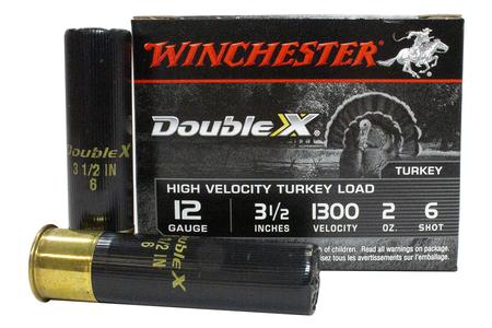 12 GA 3-1/2 IN 6 SHOT 2 OZ HIGH VELOCITY DOUBLE X TURKEY