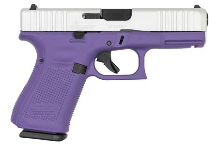 19 GEN5 9MM CERAKOTE PURPLE/SHIMMER ALUM