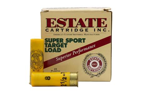 20 GA 2.75 IN 8 SHOT  SUPER SPORT TARGET LOAD POLICE TRADE 25/BOX