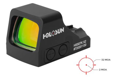 HS507K-X2 2 MOA OPEN REFLEX SIGHT