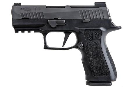 P320 X-COMPACT 9MM 10-ROUND PISTOL WITH BLACK NITRON SLIDE (ROMEO1 PRO COMPATIB