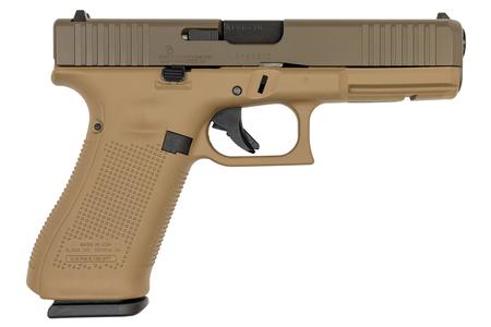 GEN 5 G17 9MM 4.49` BBL FDE FINISH 17 RND MAGS