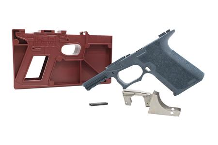 PF940C 80 PERCENT COMPACT PISTOL FRAME KIT FOR GLOCK 19/23 BLUE TITANIUM