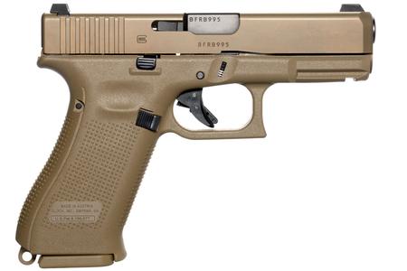 19X 9MM FULL-SIZE FDE PISTOL (FACTORY REBUILT)