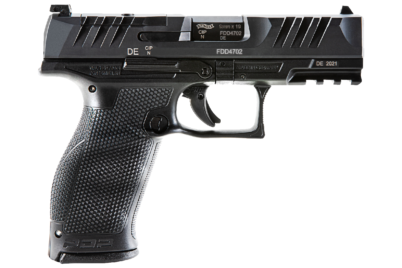 Walther PDP Full-Size 9mm Optics Ready Pistol with 4 Inch Barrel and Three Magazines