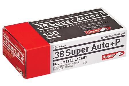 38 SUPER AUTO 130 GR FMJ 50/BOX