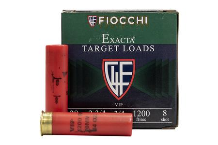 28 GAUGE 2.75 IN .75 OZ 8 SHOT VIP TARGET 25/BOX