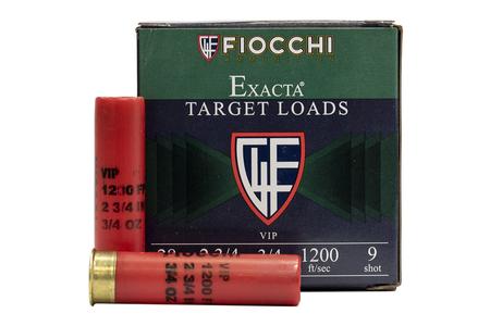 28 GAUGE 2.75 IN .75 OZ 9 SHOT VIP TARGET 25/BOX