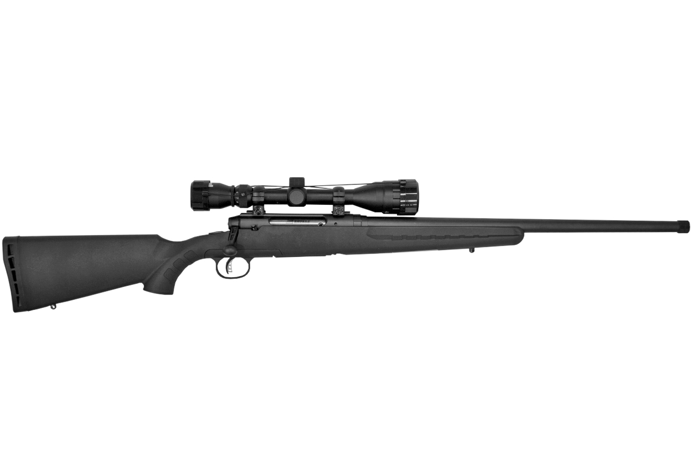 Savage Axis II 6.5 Creedmoor Bolt-Action Rifle with 4-12x40mm Scope and Heavy Threaded