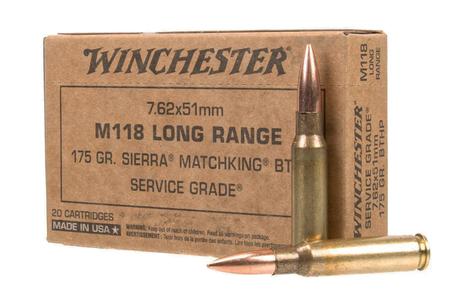 7.62X51 NATO 175 GR SIERRA MATCHKING HPBT 20/BOX