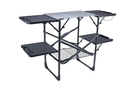 SLIM-FOLD COOK STATION (BLACK CHROME)