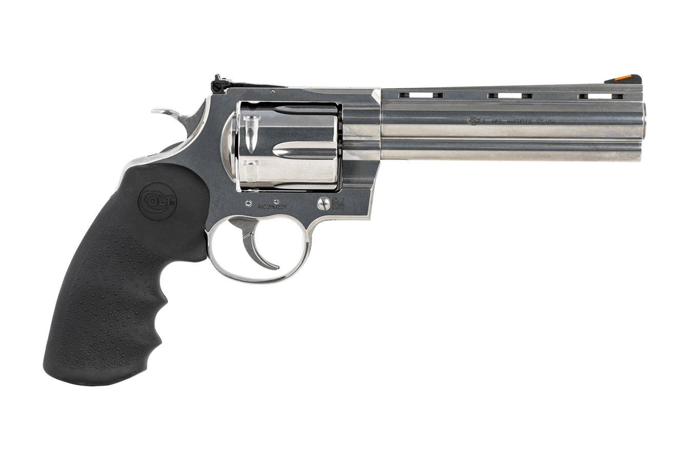 Colt Anaconda 44 Mag Stainless Double-Action Revolver with 6 Inch Barrel