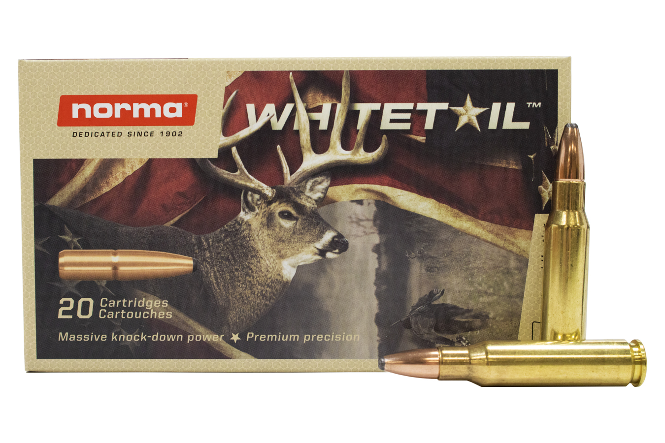 Norma 308 Win 150gr Premium Precision Whitetail 20/Box