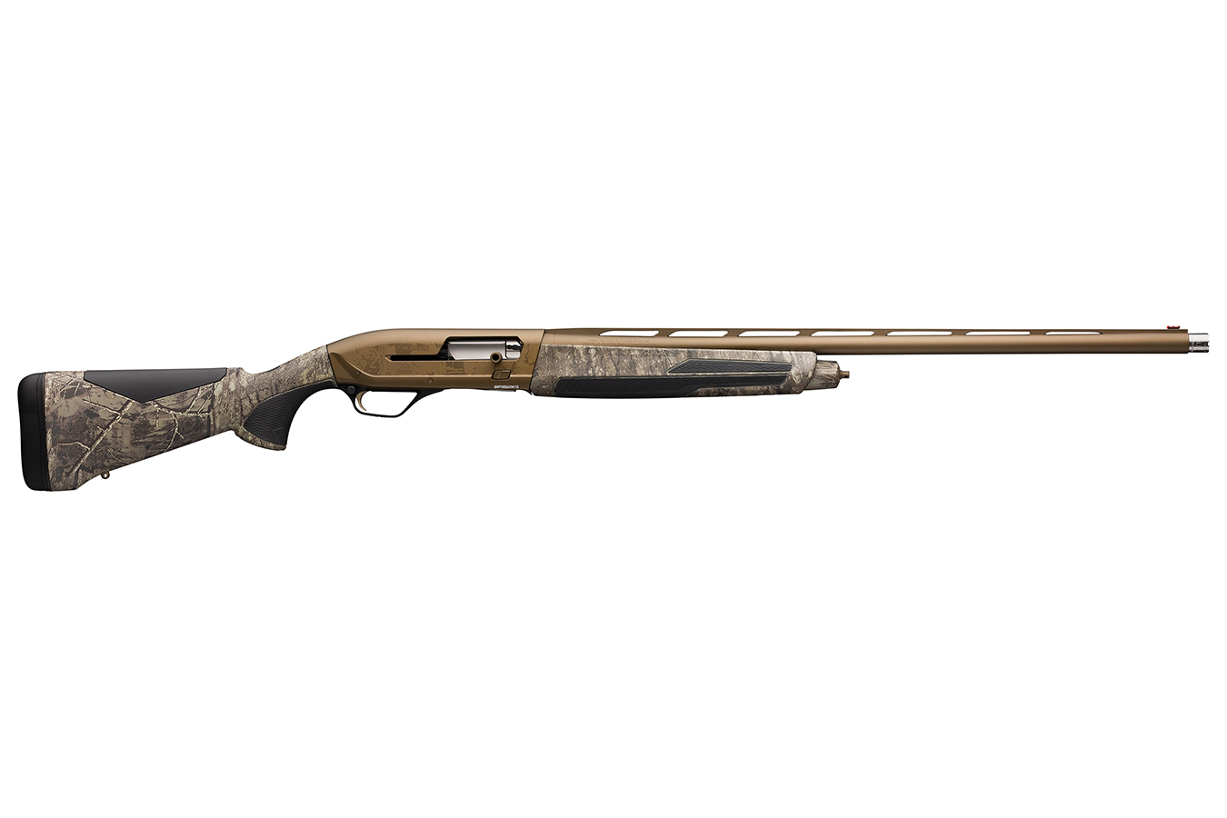 Browning Maxus II Wicked Wing 12 Gauge Shotgun with Realtree Timber Camo Stock and Bronze Cerakote Finish