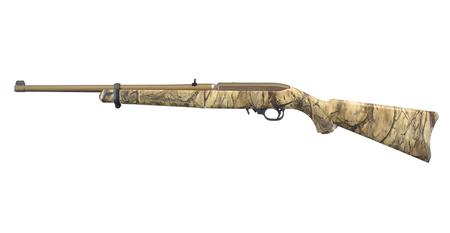 10/22 TAKEDOWN 22 LR RIMFIRE RIFLE WITH GO WILD CAMO I-M BRUSH STOCK FINISH