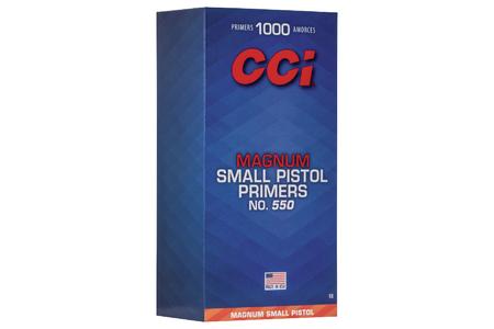 SMALL MAGNUM PISTOL PRIMERS (1000/BOX)