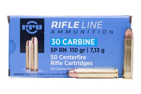 30 CARBINE 110 GR SP 50/BOX