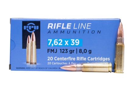 7.62X39MM 123 GR FMC RIFLE LINE 20/BOX