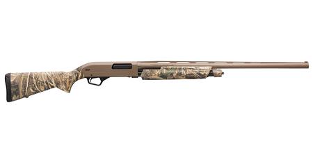 SXP HYBRID HUNTER 20 GAUGE PUMP SHOTGUN WITH REALTREE MAX-5 CAMO STOCK AND FDE 