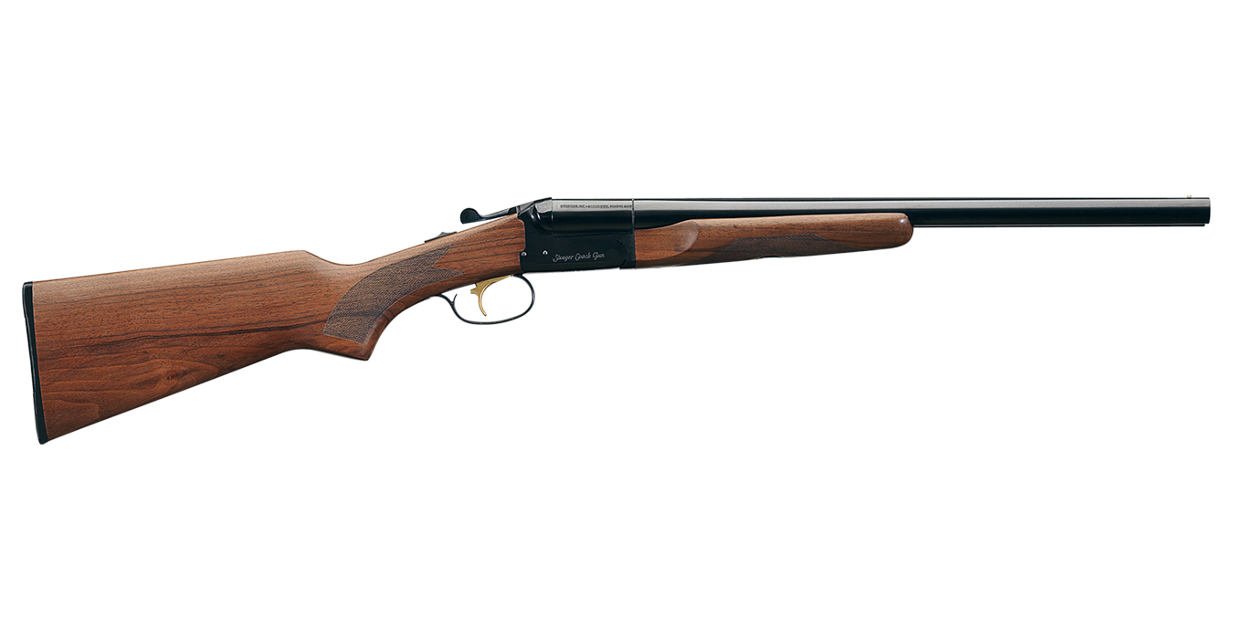 Stoeger Coach Gun 20 Gauge Single Trigger Shotgun with A-Grade Satin Walnut Stock and Bl