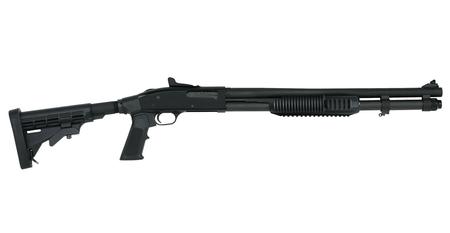 MOSSBERG 50769 590A1 BLACK PARKERIZED 12 GAUGE 20` 3` 8+1 6 POSITION STOCK