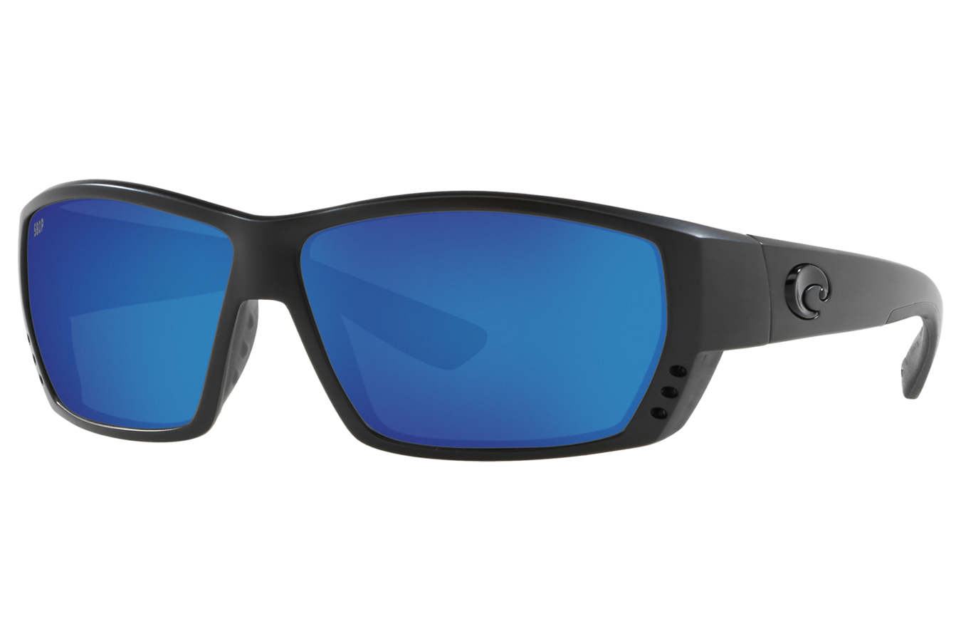 Costa Del Mar Tuna Alley with Blackout Frame and Blue Mirror Lenses