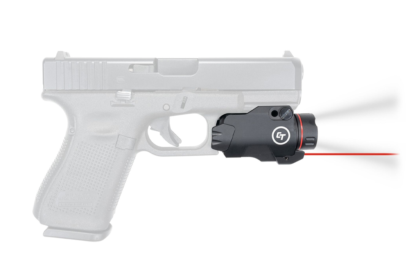 Crimson Trace Rail Master Pro Universal Red Laser Sight and Tactical Light