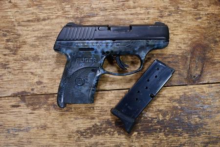 LC9S 9MM POLICE TRADE-IN PISTOL BLUE KRYPTEC FRAME