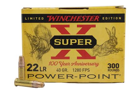 22LR 40 GR HP POWER POINT SUPER X 300/BOX