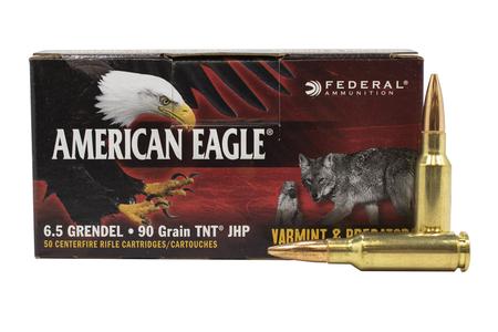 6.5 GRENDEL 90 GR TNT JHP VARMINT AND PREDATOR 50/BOX