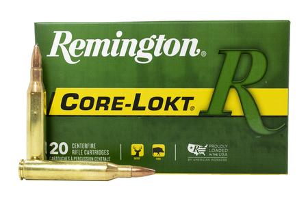 25-06 REM 100 GR CORE LOKT 20/BOX