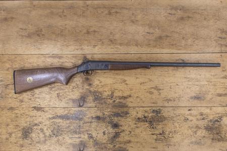 PARDNER SB1 20 GAUGE POLICE TRADE-IN BREAK OPEN SHOTGUN WITH CASE HARDNED RECEI