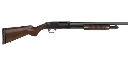 500 RETROGRADE 12 GAUGE PUMP-ACTION SHOTGUN WITH WALNUT STOCK