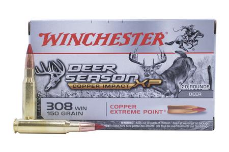 308 WIN 150 GR COPPER EXTREME POINT DEER SEASON XP 20/BOX