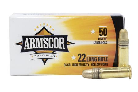 22LR 36 GR HVHP 50/BOX