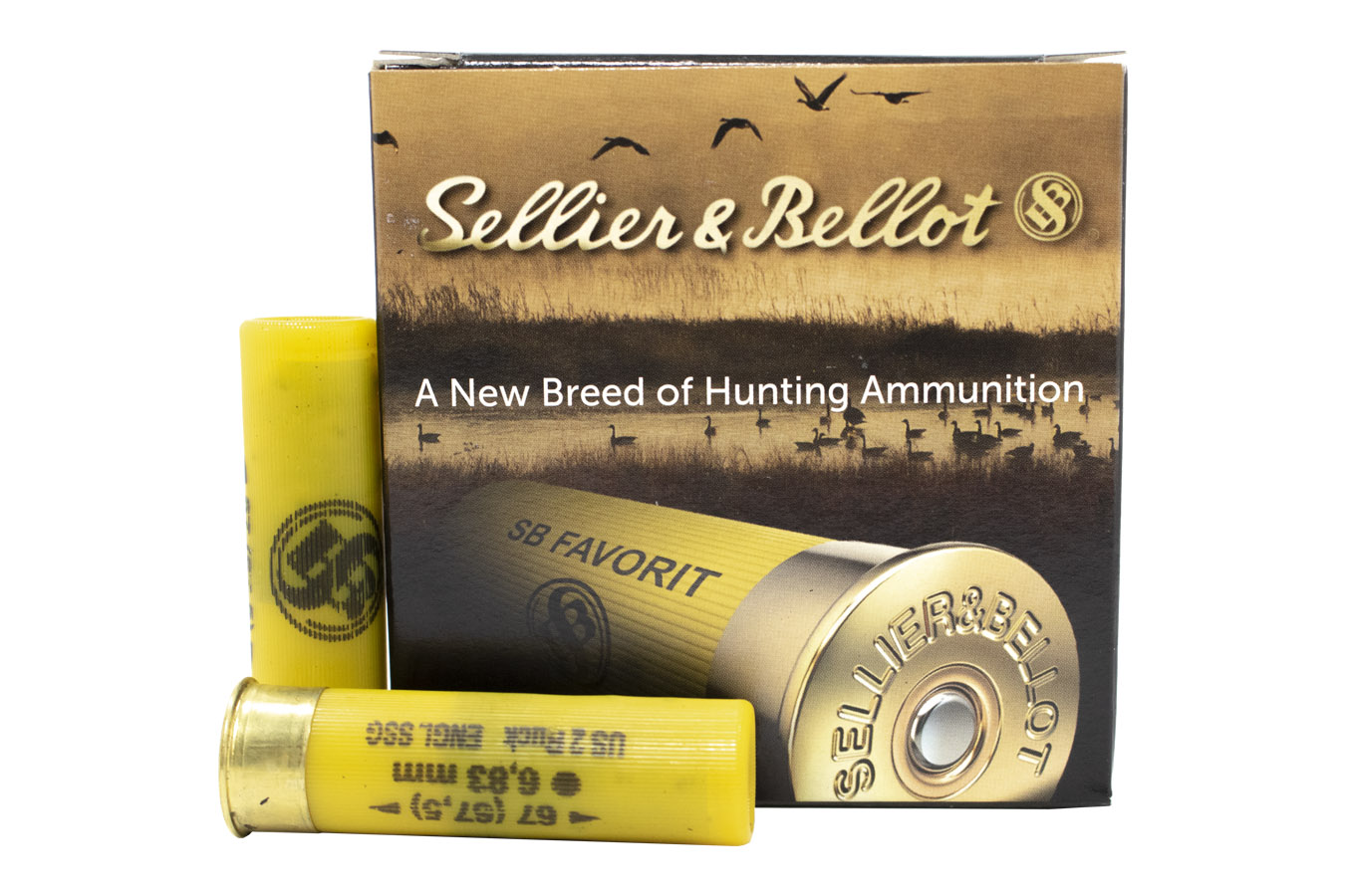 Sellier And Bellot 20 Gauge 2-3/4 in 1 oz 2 Shot Buckshot 25/Box