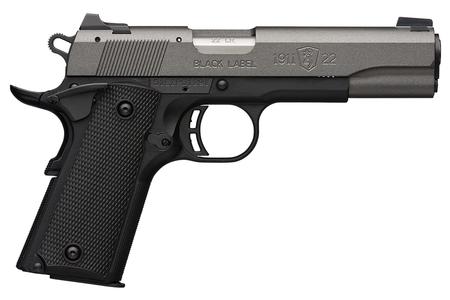 1911-22 BLACK LABEL 22LR SEMI-AUTO PISTOL WITH TUNGSTEN SLIDE FINISH