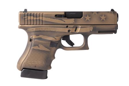 G30 GEN4 45ACP SEMI-AUTO PISTOL WITH COYOTE BATTLE WORN FLAG FINISH