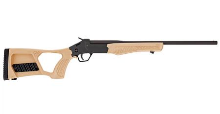 TUFFY .410 BORE SINGLE-SHOT SHOTGUN WITH TAN STOCK