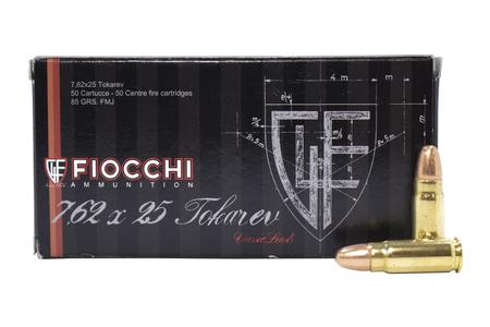 7.62X25 TOKAREV 88 GR FMJ 50/BOX