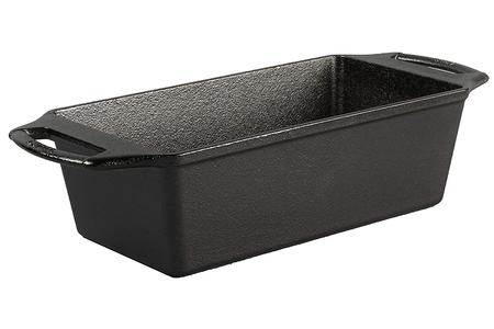 8.5X4.5 INCH SEASONED CAST IRON LOAF PAN