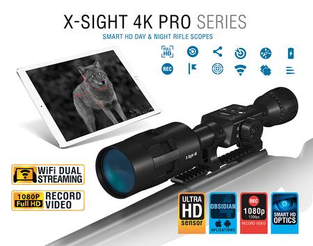 X-SIGHT II 4K PRO 5-20X SMART DAY/NIGHT RIFLE SCOPE