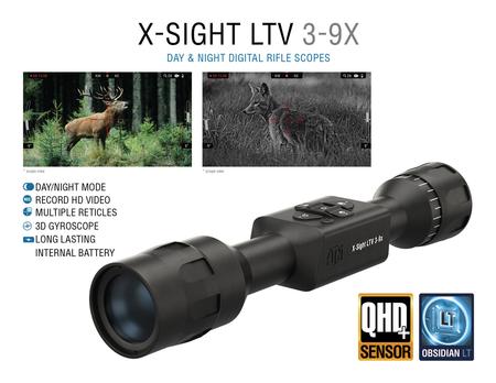 3-9X X-SIGHT LTV DAY/NIGHT VISION RIFLESCOPE