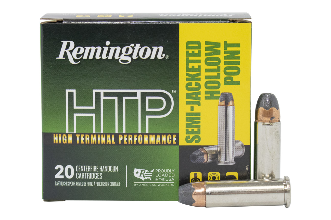 Remington 38 Special 125 gr Semi-Jacketed Hollow Point High Terminal Performance 20/Box