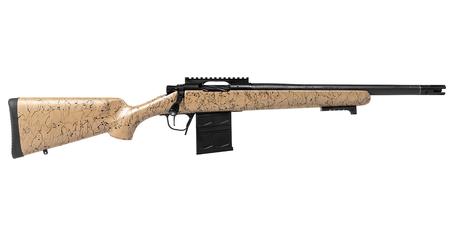 RIDGELINE SCOUT 308 WIN BOLT-ACTION RIFLE WITH TAN/BLACK CARBON FIBER COMPOSITE 